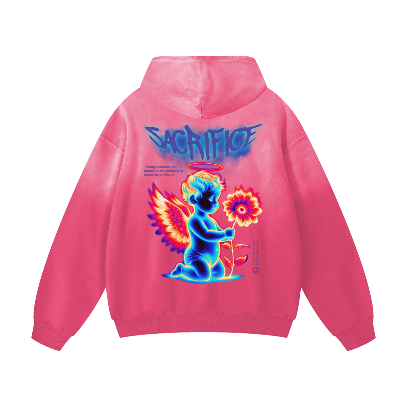 Sacrifice Sunfade Oversized Hoodie