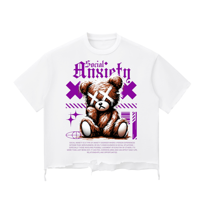 Anxiety Raw Hem Shirt